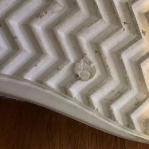 Biza Blue Leather SneakersCasual Lace-Up Walking Shoes with Jute Trim size 9 40 - Picture 7 of 7